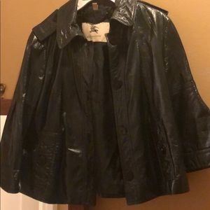 Burberry lambskin jacket